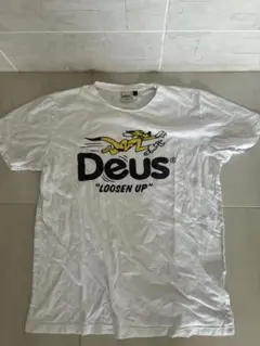 Deus Ex Machina Tシャツ LOOSEN UP 白 Lのサムネイル