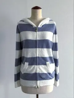 【新品・未使用】gelato pique スムーズィー2ボーダーパーカ