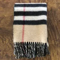 BURBERRY ストライプマフラー 新品タグ付き 2026年最新】BURBERRY 柄・デザイン：ストライプ レディース マフラー
