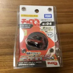 チョロQe-04　トヨタカローラレビンAE86 TAKARATOMY　ミニカー