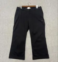 NIKE GOLF クロップドパンツ 8 黒 レディースのサムネイル