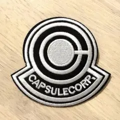 ドラゴンボール　カプセル　コーポレーション　ワッペン　アップリケ