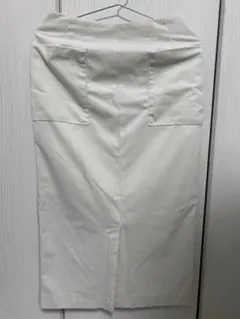 【ビームス】BEAMS HEART ホワイト タイトスカート