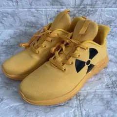 Soulsfeng ランニング ウォーキング メンズスニーカー 黄色27.5cm