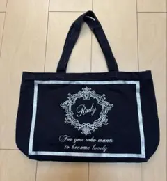 rady ミニトートバッグ大　ゴールド✖️ブラック