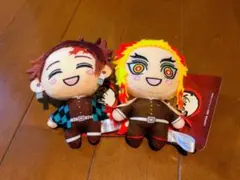 鬼滅の刃 ぬいぐるみ　竈門炭治郎 煉獄杏寿郎