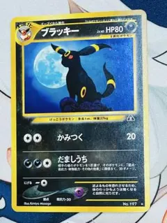 ブラッキー ★ 第4弾 裂けた大地 071 eカード 1ed umbreon ブラッキー ☆ :1ED [e4 071/088](拡張パック第4弾「裂けた大地」)の