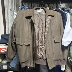 Troy Bros ブラウン ジャンパー L