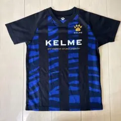 KELME サッカー プラクティスシャツ ブラック ブルーのサムネイル