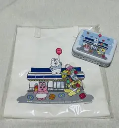 おぱんちゅうさぎ んぽちゃむ ローソン 可哀想にトートバッグ ＆缶のサムネイル