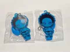 【匿名配送】鬼滅の刃 ここみえアクリルフィギュア 玖ノ型 狛治 2点セット