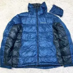 【美品✨】モンベル アルパイン ダウンパーカー 800FP バイカラー XL