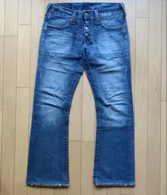 90s RL POLO JEANS WOODROW デニム 34×30 極太 - メルカリ
