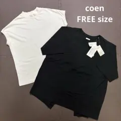 【新品含む】コーエン coen フレンチスリーブT バッククロスT レディースFのサムネイル