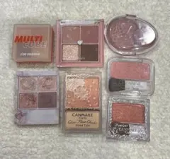 アイシャドウパレット チーク 7個セット まとめ売り