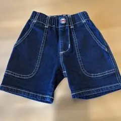 EDWIN ダークブルーデニムパンツ