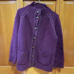 古着 カーディガン ニット 長袖