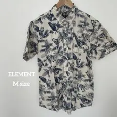 Element エレメント アロハシャツ ボタニカル柄 Mサイズのサムネイル