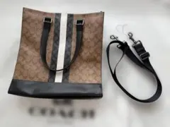 コーチ COACH バッグ トートバッグ 2way メンズ シグネチャー