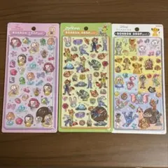 ボンボンドロップシールプリンセス、ズートピア、クラシック