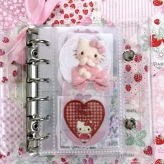 サンリオ おすそ分けファイル シール帳 完成品 バインダー A7 JM