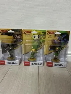 新品未開封品 amiibo ゼルダの伝説 リンク 3体セット