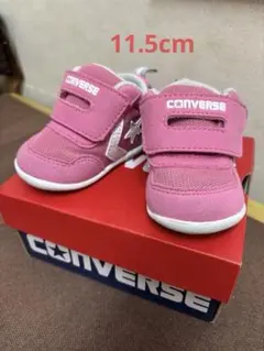CONVERSE ベビーシューズ ピンク　11.5cm