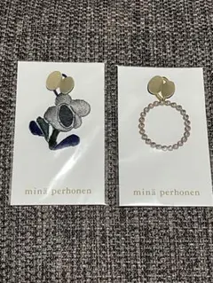 minä perhonen ミナペルホネン ノベルティ チャーム 2個セットのサムネイル
