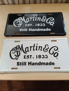 Martin & Co. ナンバープレートフレーム 2枚セット