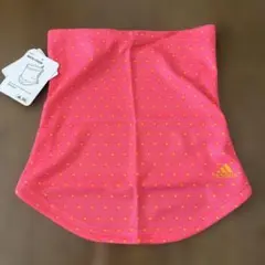 adidas アディダス ネックカバー ピンク S-L UV保護　日焼け止カバー