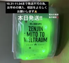 ゼンジン未到とヴェルトラウム ライトバンド電池交換済 WELTRAUM