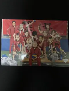 映画 ハイキュー！！ ゴミ捨て場の決戦 入場者特典 音駒高校最後の集合写真