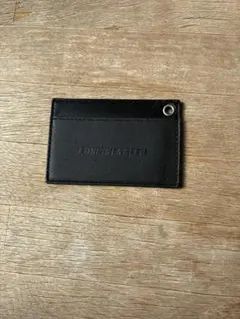 黒のレザー製カードケース