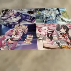 ホロライブ　ローソンクリアファイル 4種セット