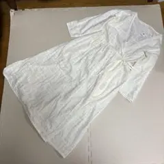 Bleu Bleuet カシュクールワンピース　カーディガン