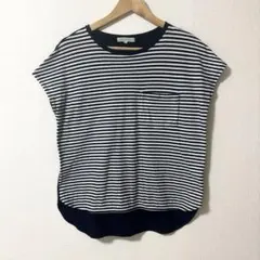 Petit Honfleur ボーダー Tシャツ Mのサムネイル