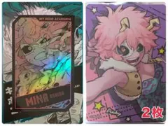 ☆ ヒロアカ　キャラクターズホロカード　マグネットステッカー　芦戸三奈