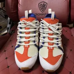 Nike コラボスニーカー オレンジ/ブルー