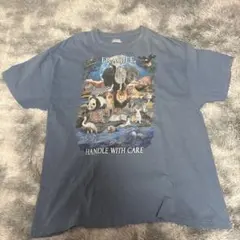 00s US古着 アニマルTシャツ XLサイズ