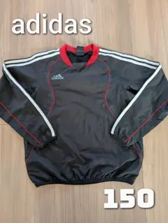 adidas ウィンドブレーカー 150サイズ ブラック