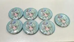 名探偵プリキュア クリップ缶バッジ 7点　キュアエクレール　帆羽くれあ　たんぷり