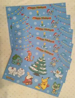 ポケットモンスター　スカーレット　バイオレット　ゼロの秘宝　購入特典　シール５枚