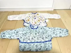ベビー 食事用 エプロン 子供用 エプロン 2着のサムネイル