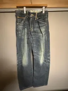 EDWIN ダメージ加工 デニムジーンズ