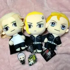 東京リベンジャーズ　ぬいぐるみ　アソート　カプセルラバー　セット