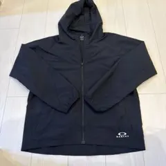 OAKLEY ブラック ナイロンジャケット L（160）