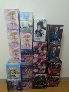 送料込•新品未開封☆フィギュア18点まとめ売り☆