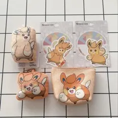 ポケモンセンター　パモ　ぬいぐるみマスコット　ステッカー　パモット　パーモット