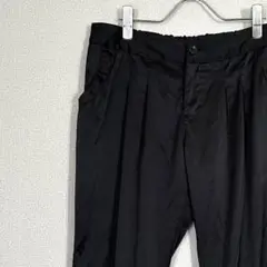 STYLE スラック アンクル丈 ウエストゴム ポケット付き LL 大きめ
