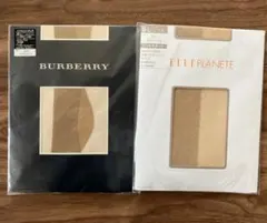 BURBERRY エクセレントタッチ/ELLEストッキング M-L2組セット